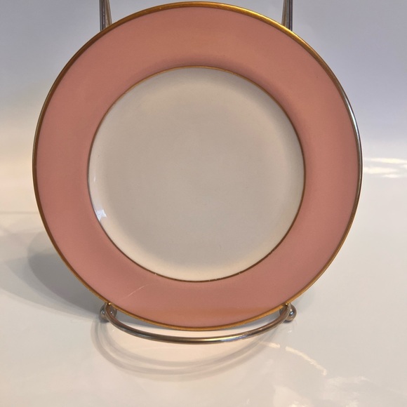 Pink with gold trim Flintridge china set - Picture 5 of 6